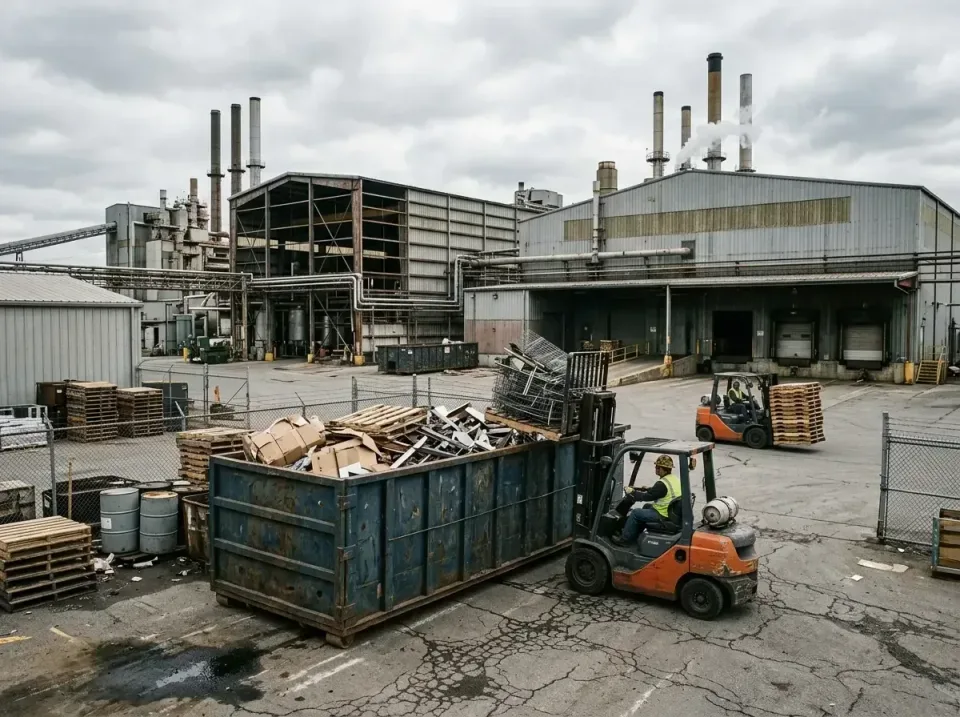 industrial-factory-scrap-conta-003 — frequently asked questions, Cheap Roll-off Dumpster Rentals in North Browning, MT